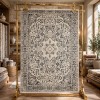 Turkish Luna Bohemian Rug Runner OE72C CREAM 100x300 cm