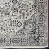 Turkish Luna Bohemian Rug Runner OE72C CREAM 100x300 cm
