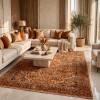 Turkish Luna Bohemian Rug OE72C ORANGE 250x350 cm
