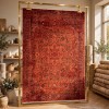 سجاد لونا بوهيمي تركي OE72C احمر مقاس 150*220