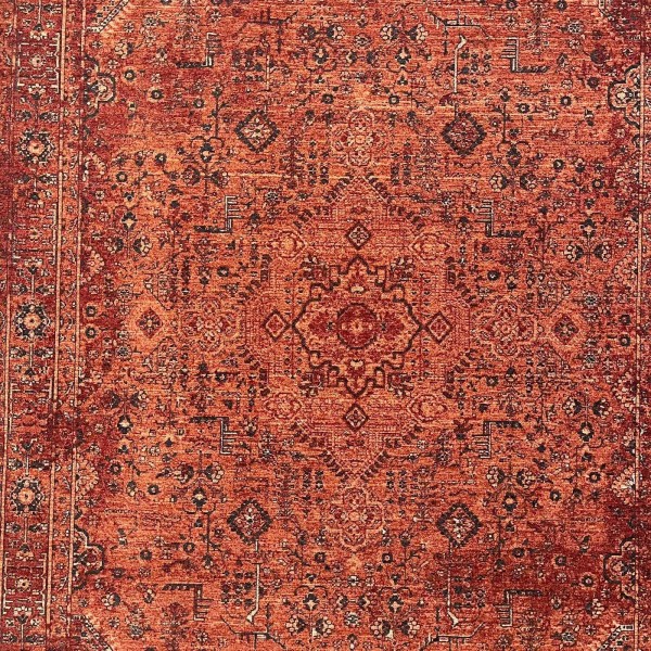 سجاد لونا بوهيمي تركي OE72C احمر مقاس 150*220