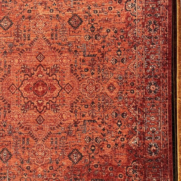 سجاد لونا بوهيمي تركي OE72C احمر مقاس 150*220