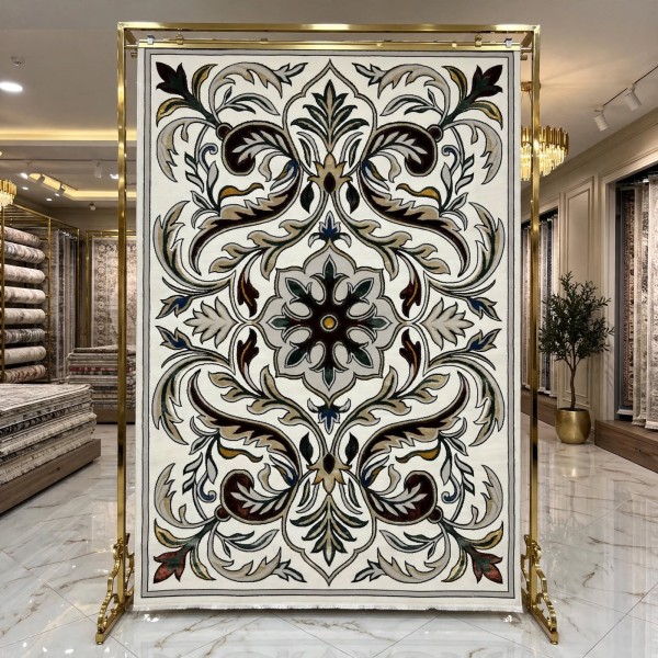 Mira Rug French Turkish Design SRC40A cream multi 200*300