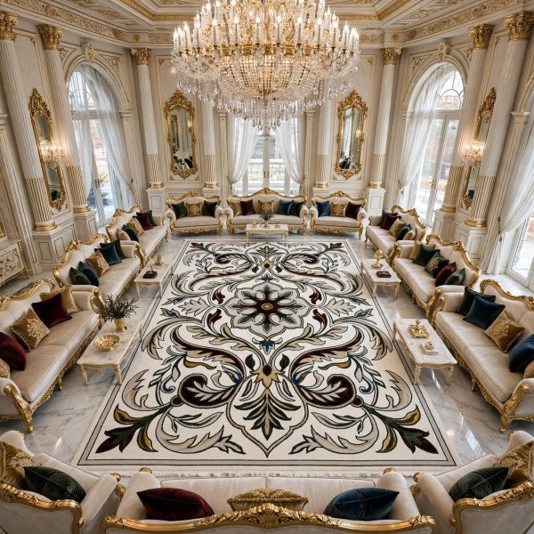 Mira Rug French Turkish Design SRC40A cream multi 200*300