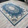 Paris Turkish Carpet 6989C Blue Color Size 400*600