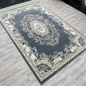 سجاد تركي باريس 6989C لون رصاصي مقاس 500*600
