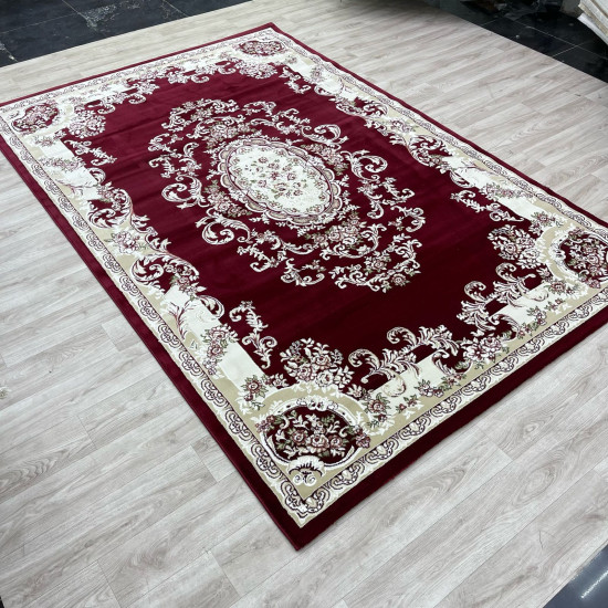 Paris Turkish Carpet 6989C red Color Size 100*300