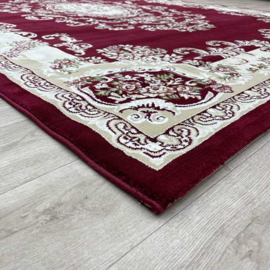 Paris Turkish Carpet 6989C red Color Size 100*300