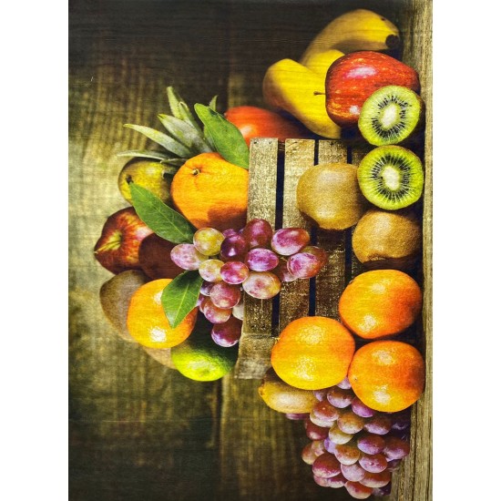 Fruits ruble kitchen rugs