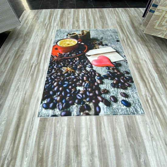 Gray Rebel Cappuccino Kitchen Carpet