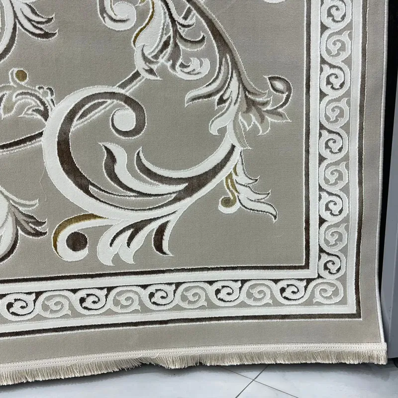 Turkish Safir Rug SRC28A beige Size 100x300