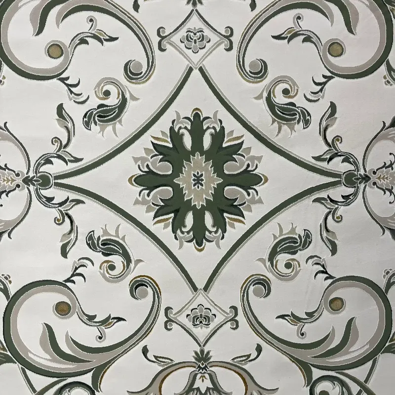 Turkish Safir Rug SRC28A cream green Size 150*220