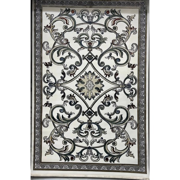 Turkish Safir Rug SRC28A cream multi Size 250*350