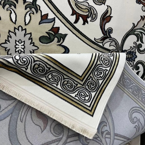 Turkish Safir Rug SRC28A cream multi Size 250*350