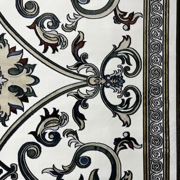 Turkish Safir Rug SRC28A cream multi Size 250*350