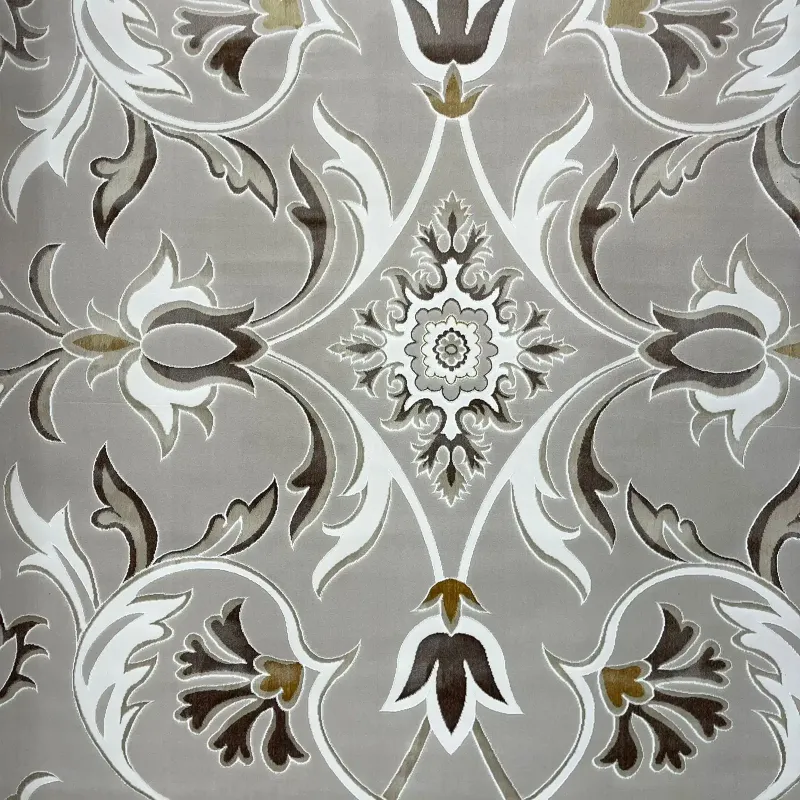 Turkish Safir Rug SRC32C beige cream Size 100x300