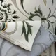 Turkish Safir Rug SRC32C cream green Size 100x300