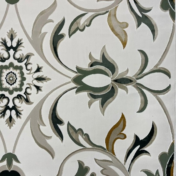 سجاد سفير تركي SRC32C كريم اخضر مقاس 80*150