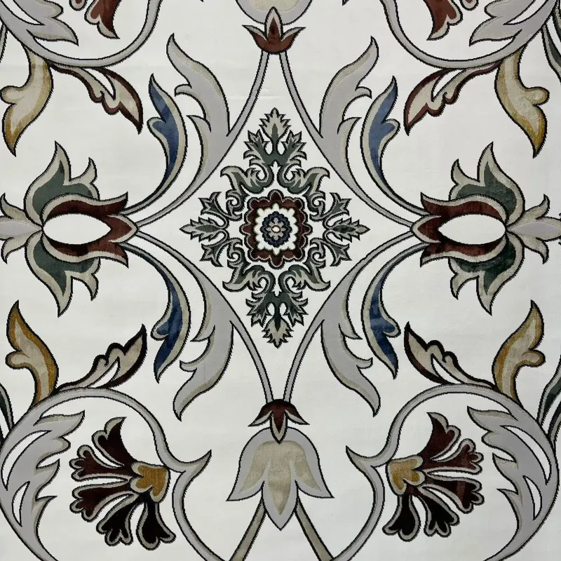 Turkish Safir Rug SRC32C cream multi Size 80*150