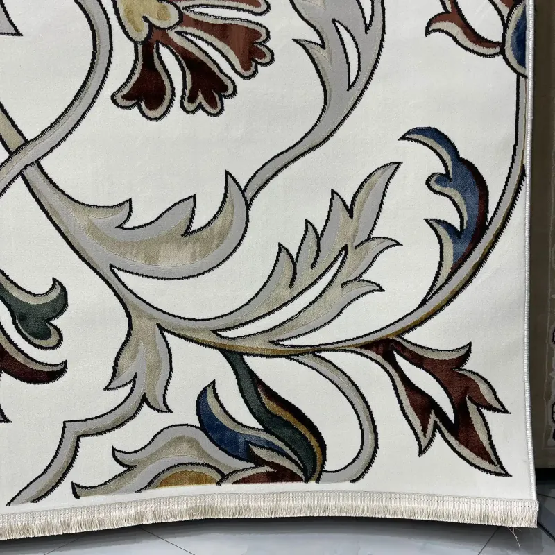 Turkish Safir Rug SRC32C cream multi Size 80*150