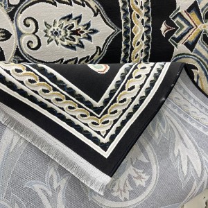 سجاد سفير تركي SRC03A اسود مولتي مقاس 150*220