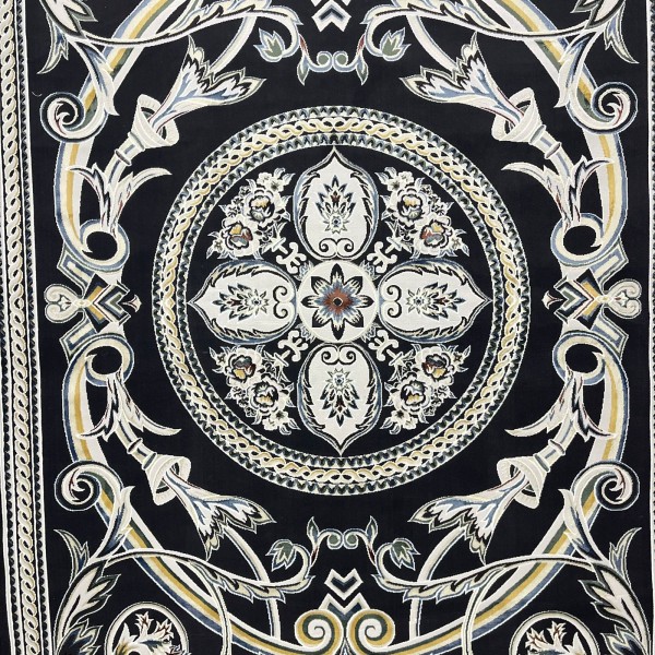 سجاد سفير تركي SRC03A اسود مولتي مقاس  200*300