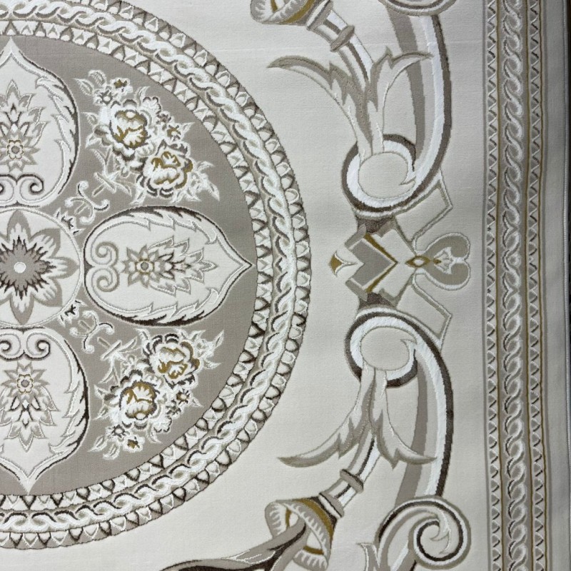 Turkish Safir Rug SRC03A cream beige-Size 200*300
