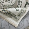 Turkish Safir Rug SRC03A cream green-Size 100x300