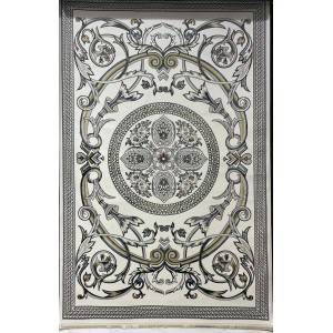 Turkish Safir Rug SRC03A cream multe-Size 300*400