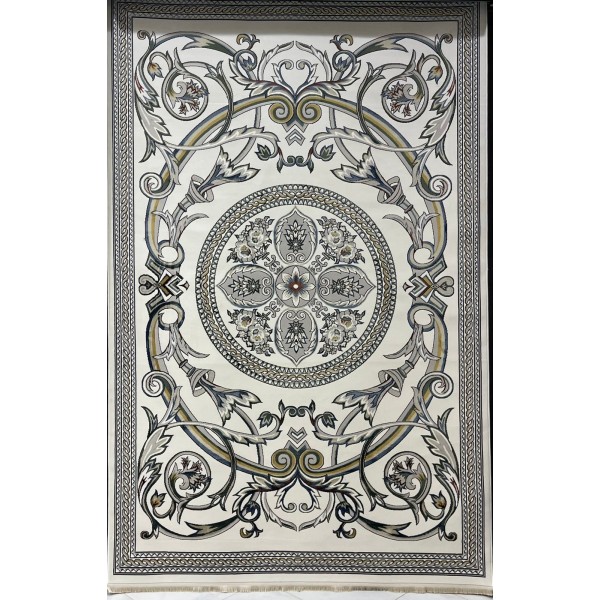 Turkish Safir Rug SRC03A cream multe-Size 300*400