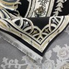 Turkish Safir Rug SRC04A Black Multi-Size 80*150