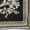 Turkish Safir Rug SRC04A Black Multi-Size 80*150