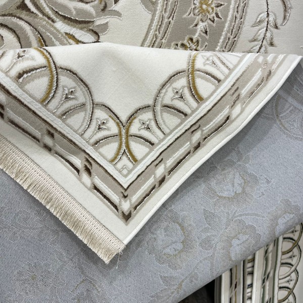 سجاد سفير تركي SRC04A كريم بيج مقاس 250*350