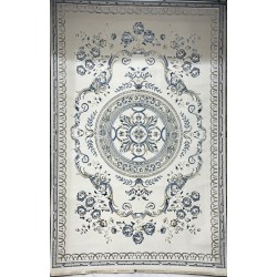 سجاد سفير تركي SRC04A كريم سماوي مقاس 50*80