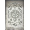 Turkish Safir Rug SRC04A cream green-Size 100x200