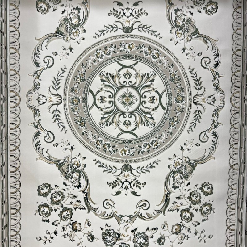 Turkish Safir Rug SRC04A cream green-Size 150*220