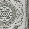 Turkish Safir Rug SRC04A cream green-Size 100x200