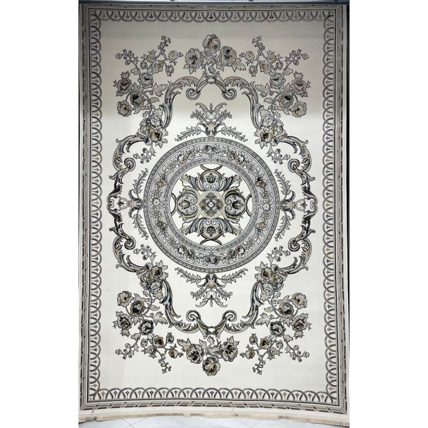 Turkish Safir Rug SRC04A cream multe-Size 50*80