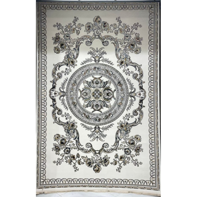Turkish Safir Rug SRC04A cream multe-Size 50*80
