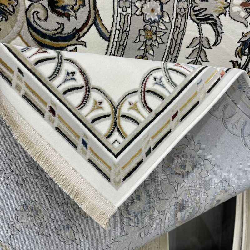 Turkish Safir Rug SRC04A cream multe-Size 50*80