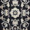 Turkish Safir Rug SRC05A Black Multi-Size 100x200