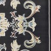 Turkish Safir Rug SRC05A Black Multi-Size 100x200