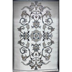 سجاد سفير تركي SRC05A كريم مولتي مقاس 50*80