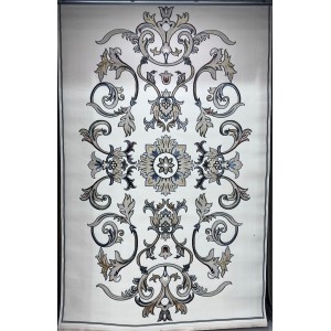 Turkish Safir Rug SRC05A cream multe-Size 100x200