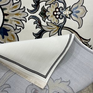Turkish Safir Rug SRC05A cream multe-Size 100x200