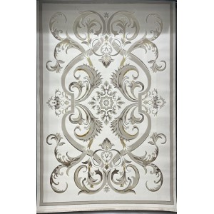 Turkish Safir Rug SRC06A cream beige-Size 80*150