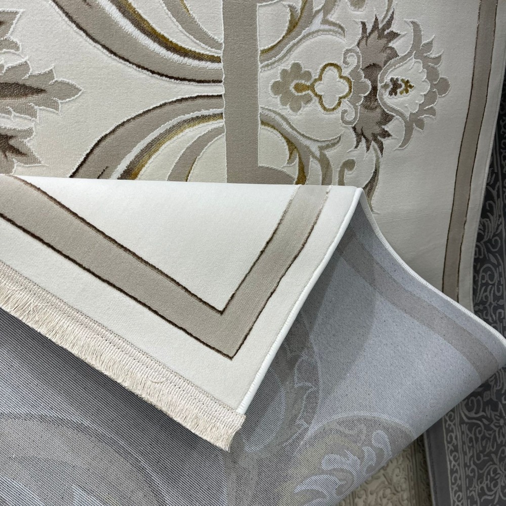 سجاد سفير تركي SRC06A كريم بيج مقاس 50*80