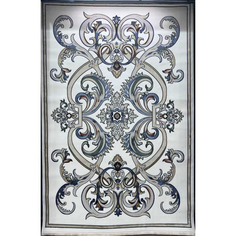 Turkish Safir Rug SRC06A cream multe-Size 150*220