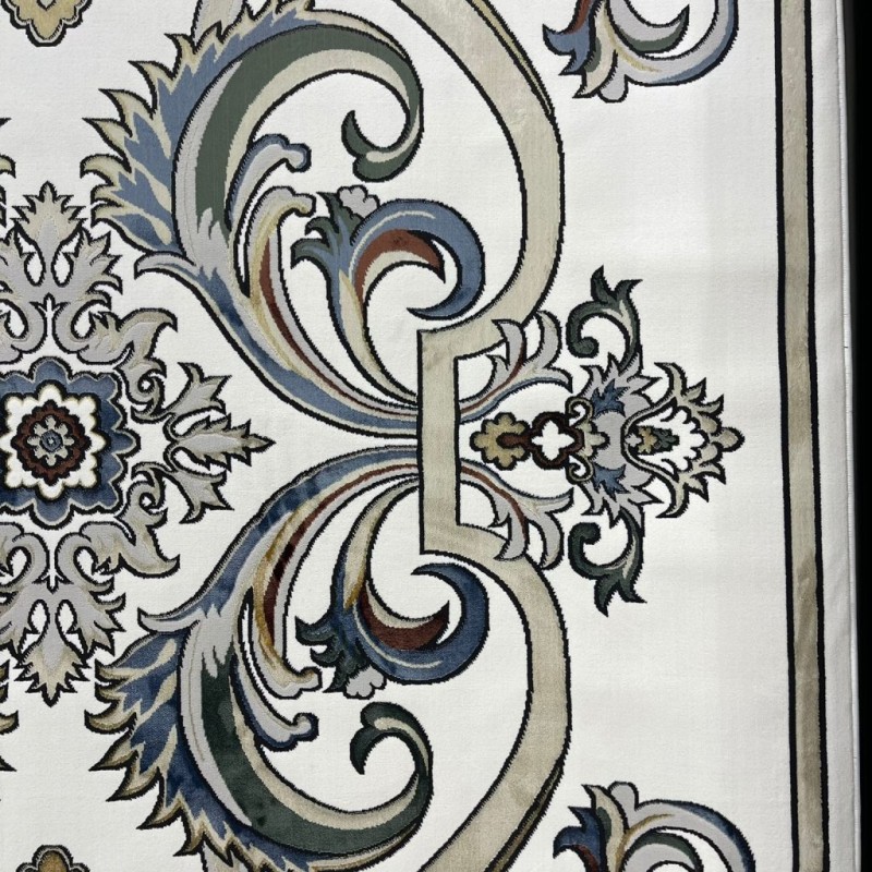 Turkish Safir Rug SRC06A cream multe-Size 150*220