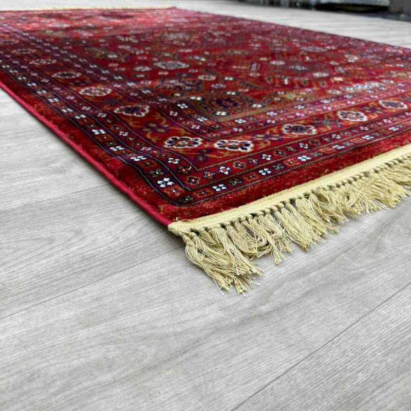 Turkish saray carpet E398 red size 100*200